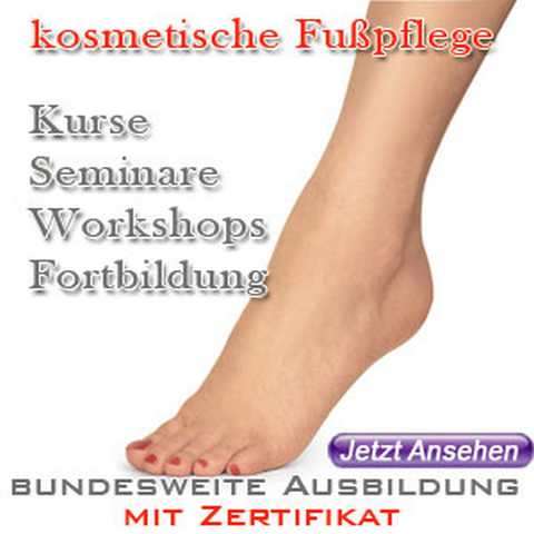 Ausbildung in Kosmetischer Fußpflege